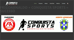 Desktop Screenshot of conquistasports.com